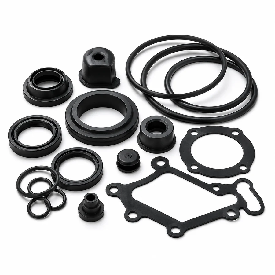 Adhesive-backed die-cut parts