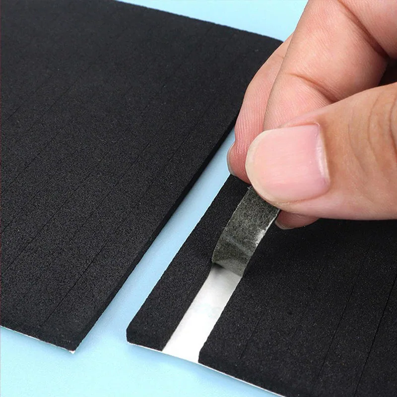 Converted foam strip sample